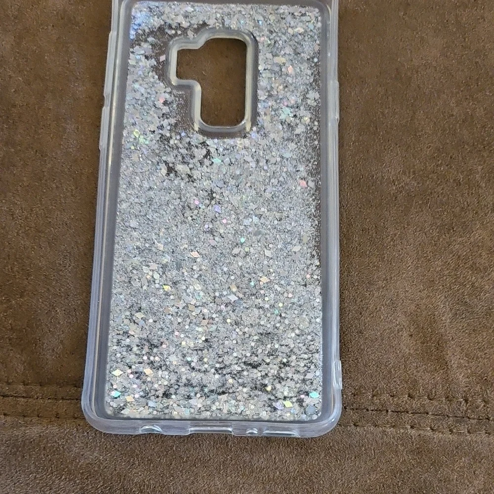 Samsung Silver Glitter Phone Case